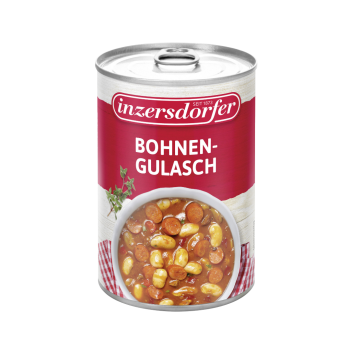 Inzersdorfer Bohnen mit Speck, 2 Portionen, 800 Gramm Dose